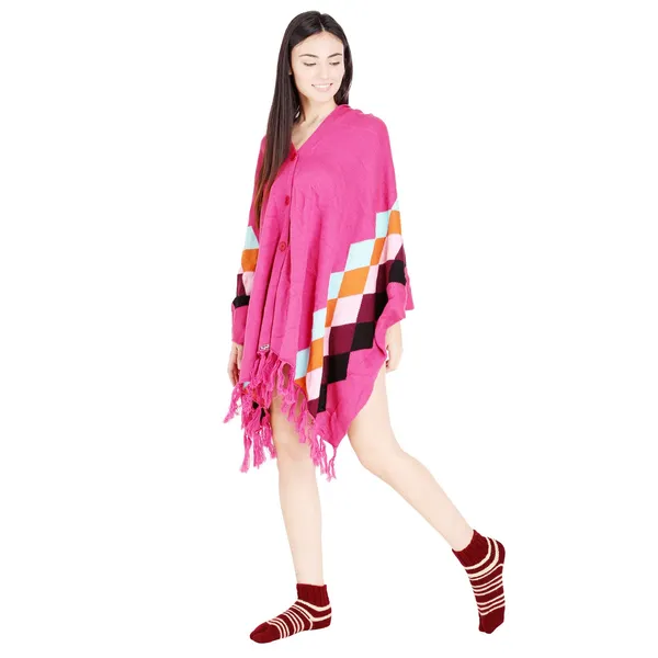 Maroon_Woolen_Socks_For_Women