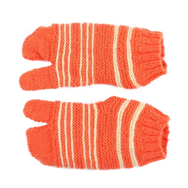 Orange_Woolen_Socks_For_Women