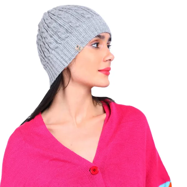 Grey_Woolen_Cap_For_Women