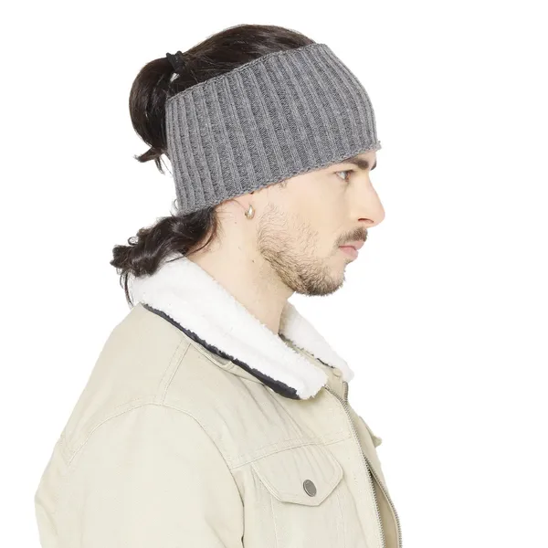 Grey_Woolen_Hairband_For_Unisex