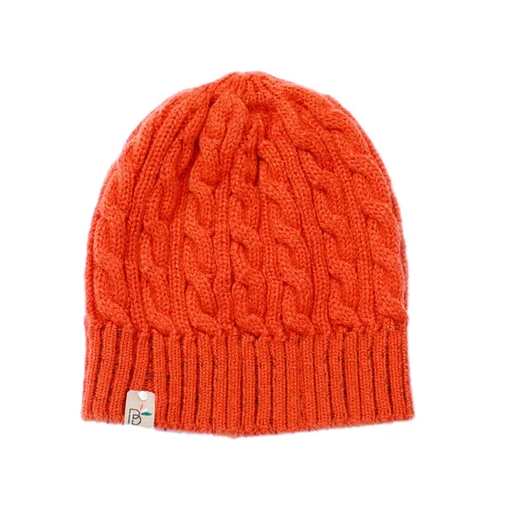 Orange_Woolen_Cap_For_Unisex_Child