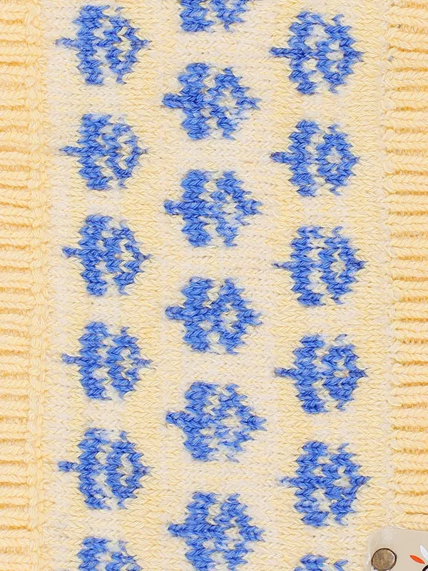 Cream_&_Grey_Woolen_Headband_For_Women