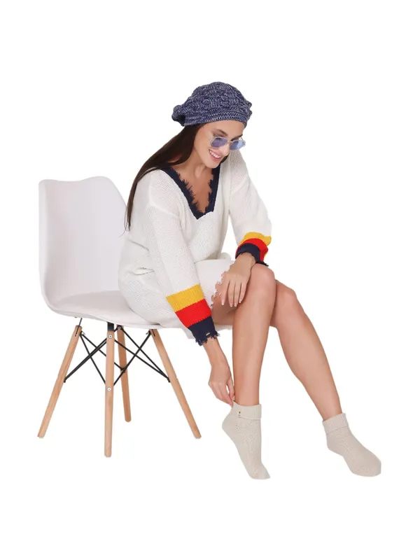 Denim_Woolen_Cap_For_Women