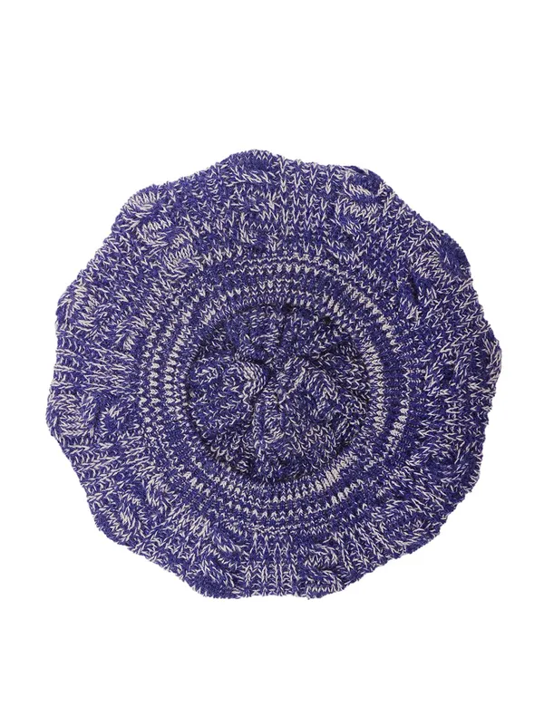 Denim_Woolen_Cap_For_Women