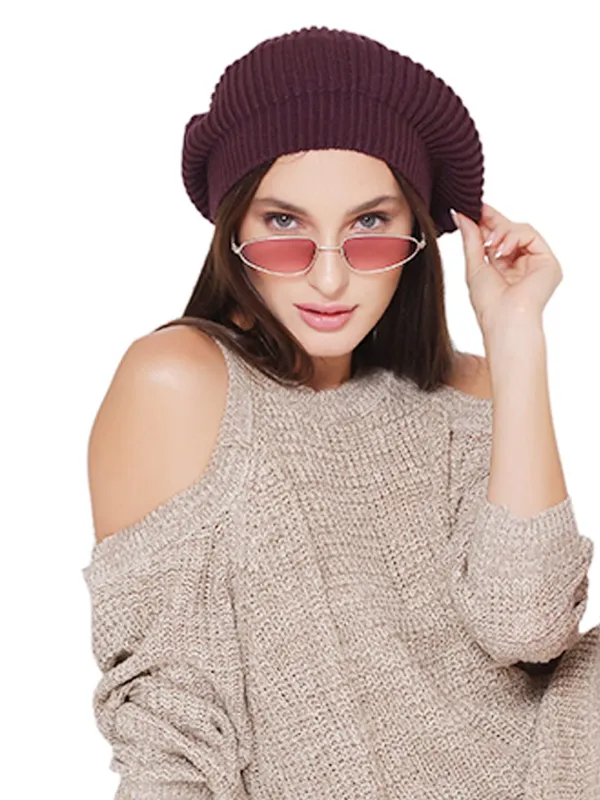 Purple_Woolen_Cap_For_Women