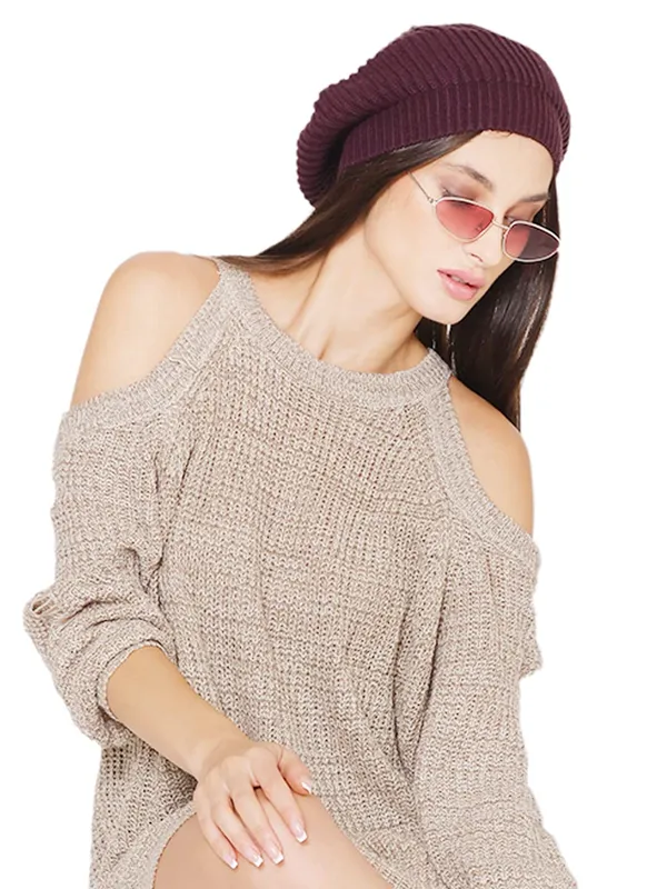 Purple_Woolen_Cap_For_Women