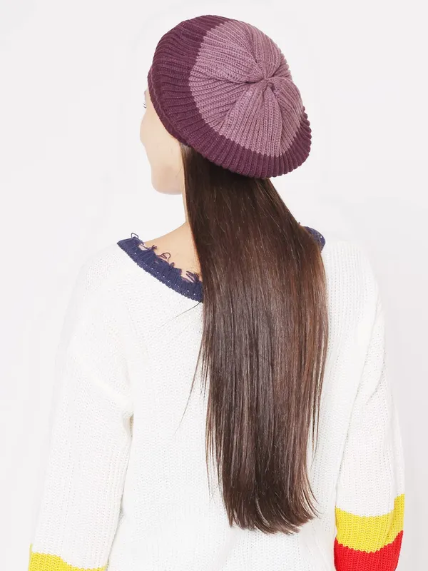 Purple_Woolen_Cap_For_Women