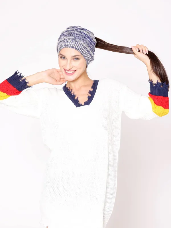 Blue_Woolen_Cap_For_Women