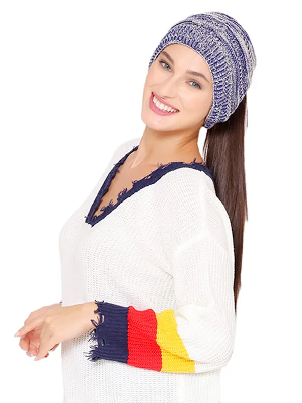 Blue_Woolen_Cap_For_Women