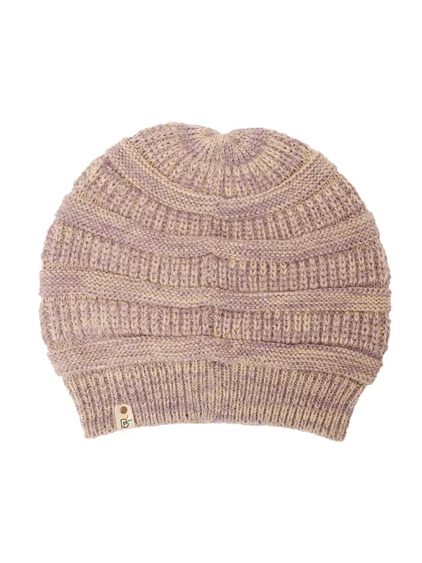 Biege_Woolen_Cap_For_Women