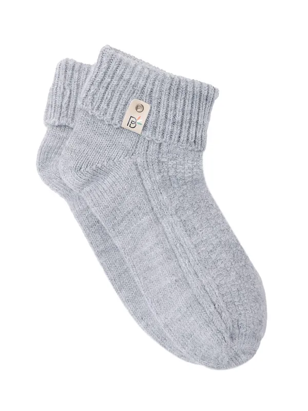 Grey_Woolen_Socks_For_Women