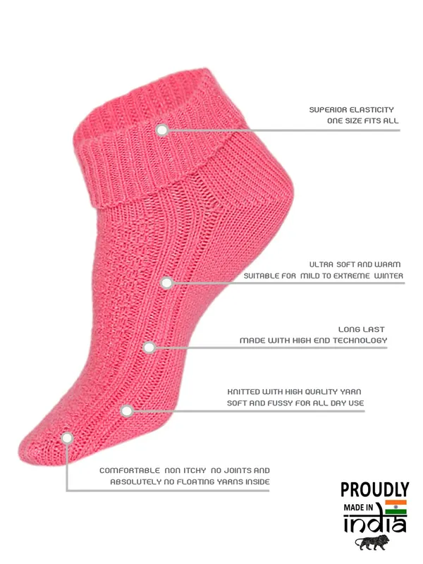 Pink_Woolen_Socks_For_Women