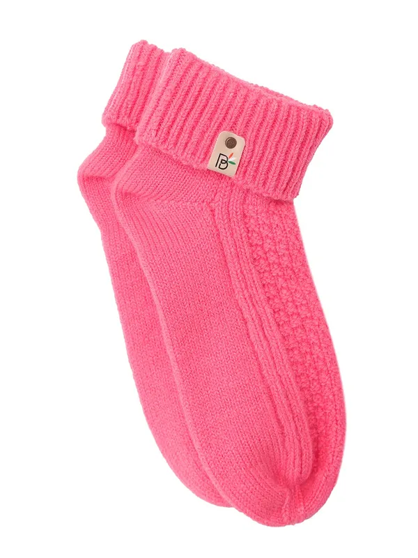 Pink_Woolen_Socks_For_Women
