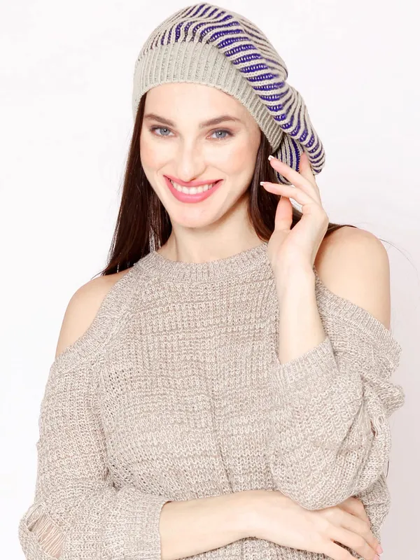 Multicolour_Woolen_Cap_For_Women