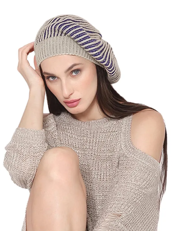 Multicolour_Woolen_Cap_For_Women