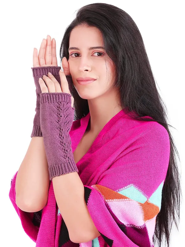 Purple_Woolen_Gloves_For_Women