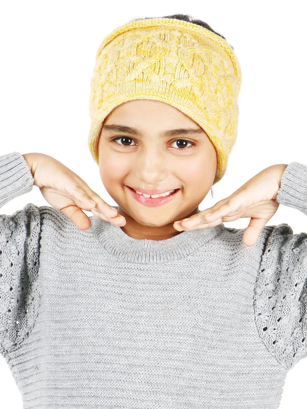 Yellow_Woolen_Earmuff_For_Girls