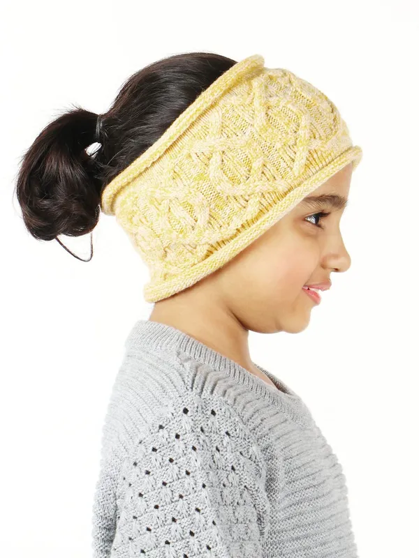 Yellow_Woolen_Earmuff_For_Girls