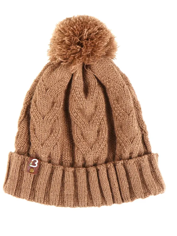 Brown_Woolen_Cap_For_Unisex_Child