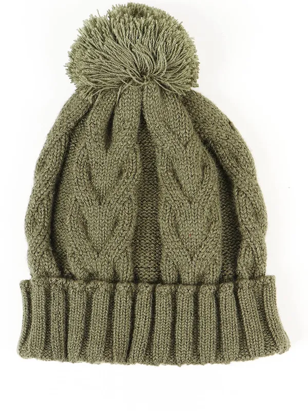 Green_Woolen_Cap_For_Unisex_Child