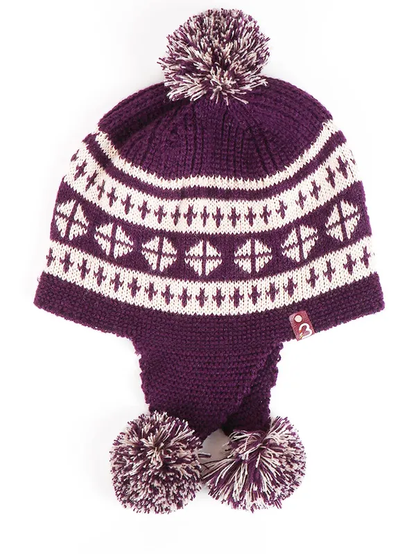 Purple_Woolen_Cap_For_Unisex