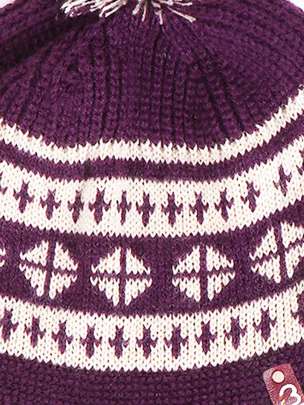Purple_Woolen_Cap_For_Unisex