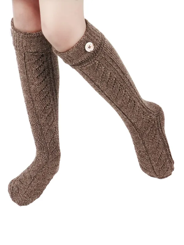 Brown_Woolen_Socks_For_Girls