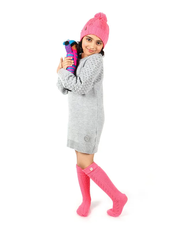 Pink_Woolen_Socks_For_Girls