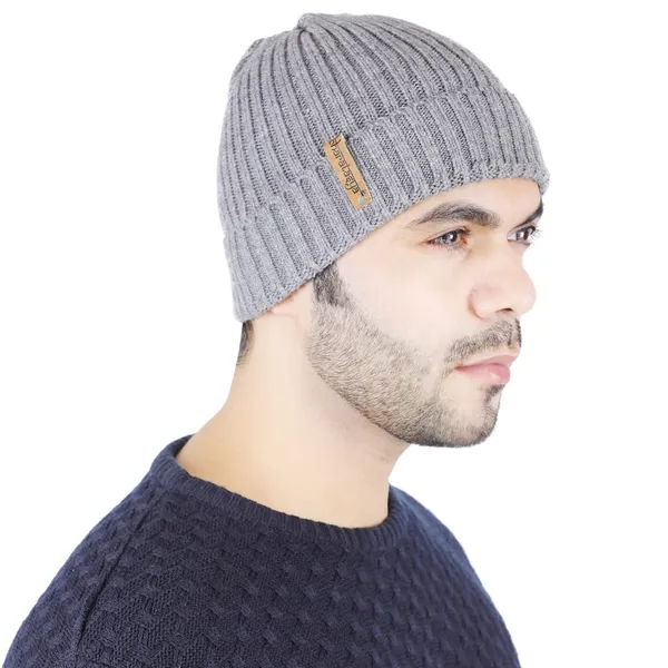 Grey_Woolen_Cap_For_Men