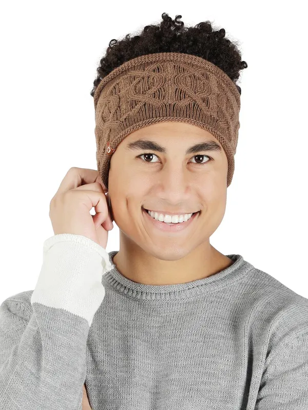 Brown_Woolen_Earwarmer_For_Men