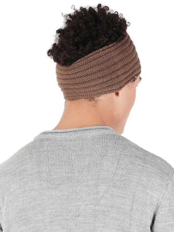 Brown_Woolen_Earwarmer_For_Men