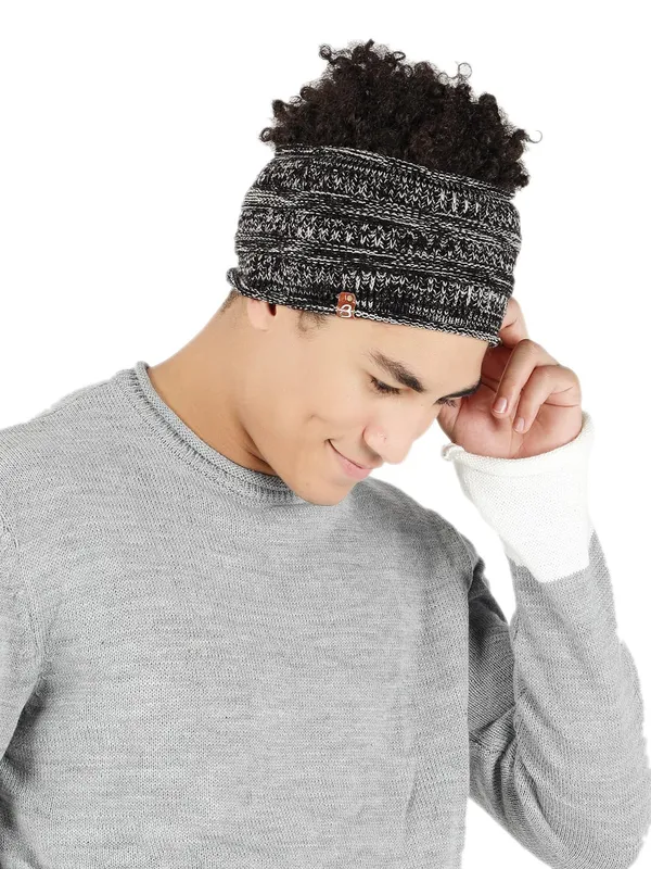 Black_Woolen_Earwarmer_For_Men