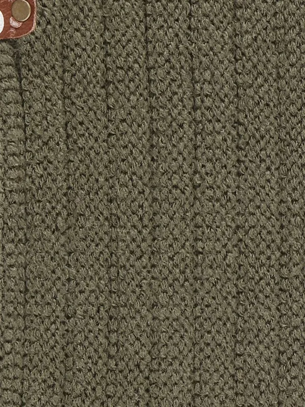 Olive_Woolen_Earwarmer_For_Men