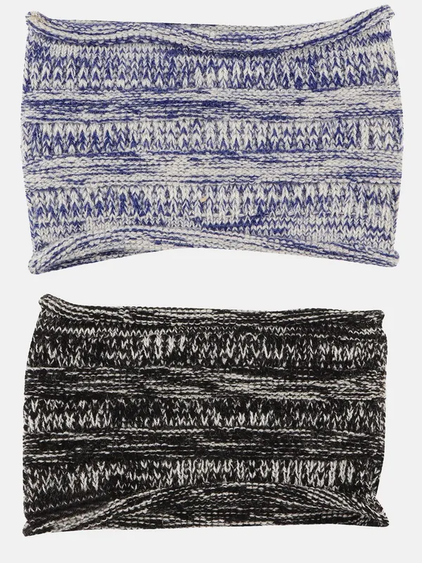 Blue_&_Black_Woolen_Earwarmer_For_Men