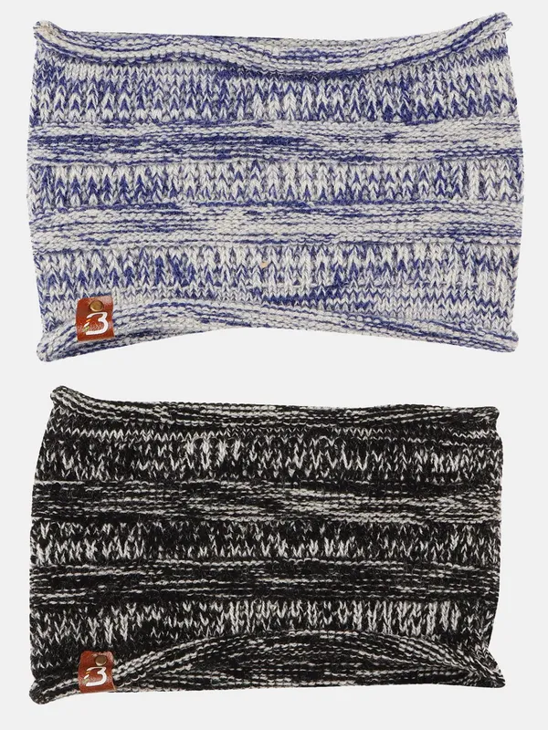 Blue_&_Black_Woolen_Earwarmer_For_Men