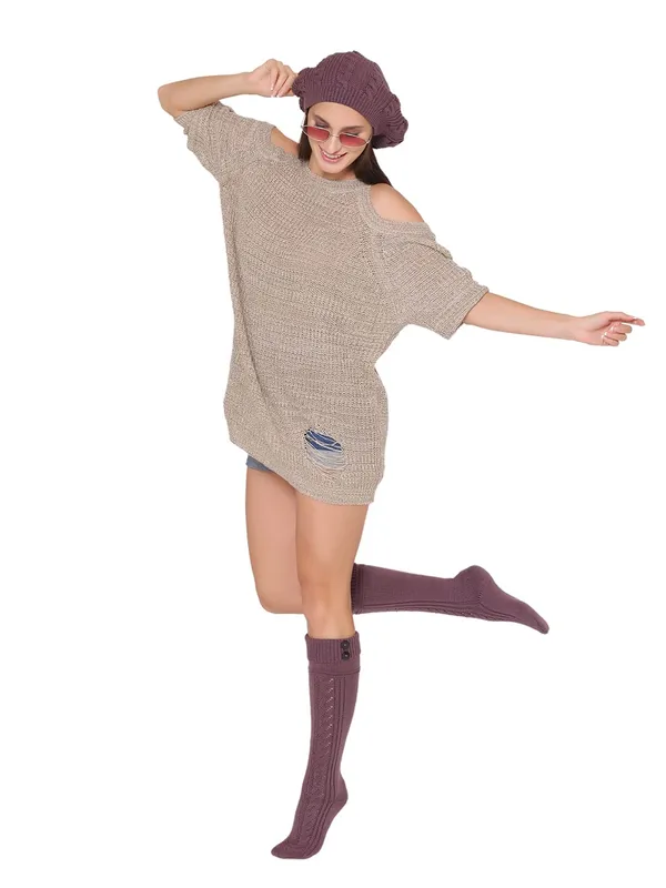 Purple_Woolen_Cap_For_Women