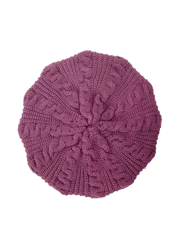 Purple_Woolen_Cap_For_Women