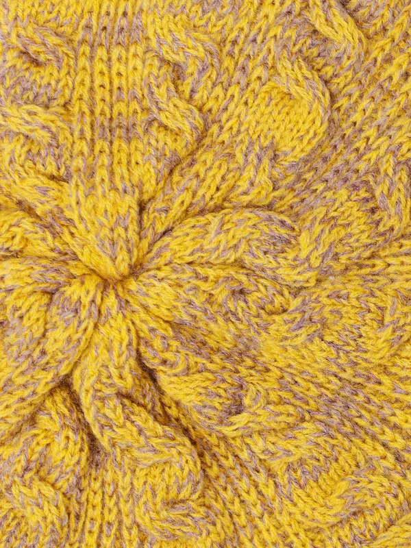 Yellow_Woolen_Cap_For_Women
