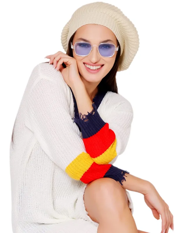 Beige_Woolen_Cap_For_Women