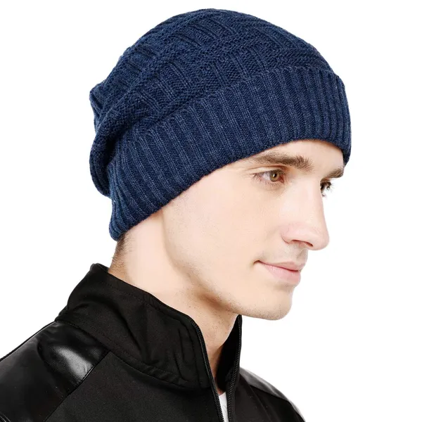 Denim_Blue_Woolen_Cap_For_Unisex