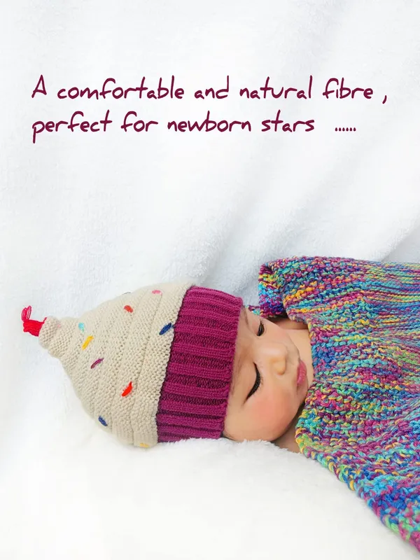 Beige_Woolen_Cap_For_Unisex_Child