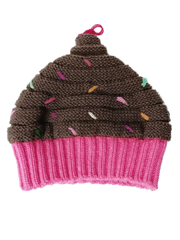 Brown_Woolen_Cap_For_Unisex_Child