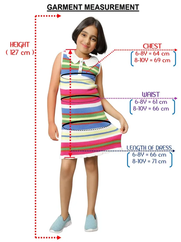 Multicolour_Woolen_Knitted_Dress_For_Girls