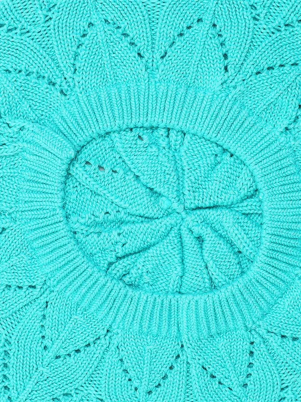 Turquoise_Woolen_Cap_For_Women