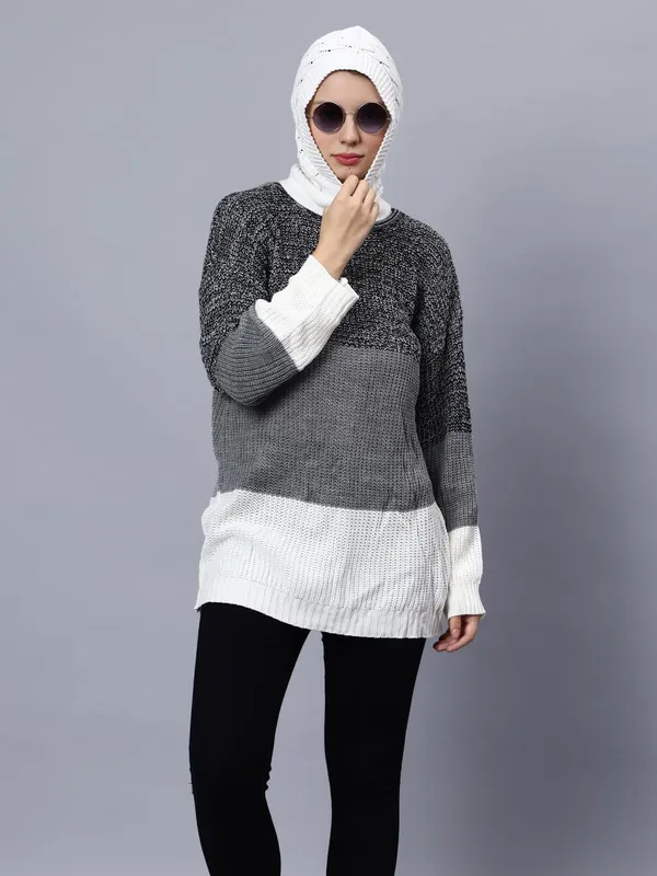 White_Woolen_Cap_For_Women