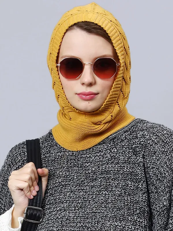 Mustard_Yellow_Woolen_Cap_For_Women