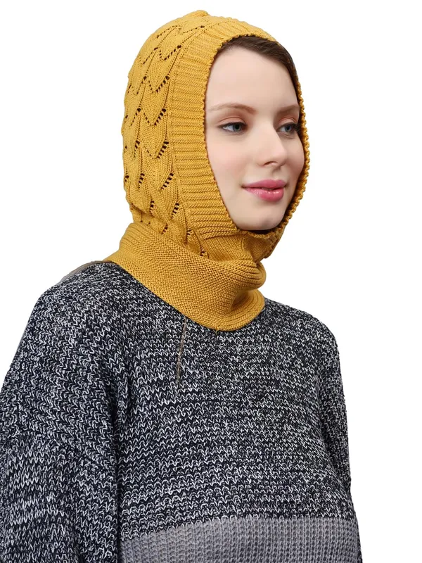 Mustard_Yellow_Woolen_Cap_For_Women