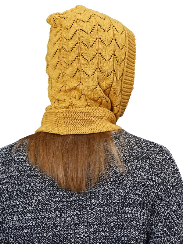 Mustard_Yellow_Woolen_Cap_For_Women