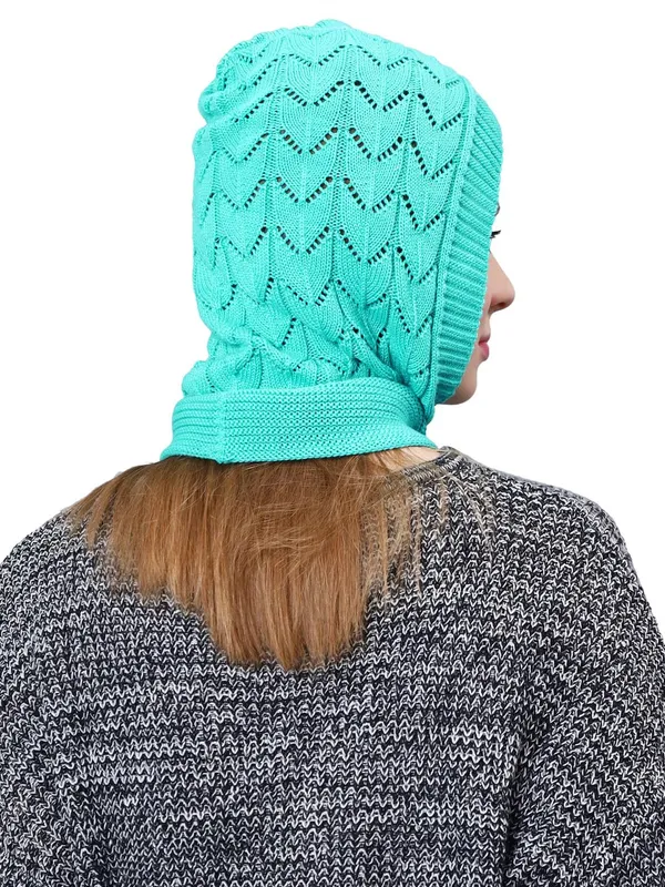 Turquoise_Woolen_Cap_For_Women