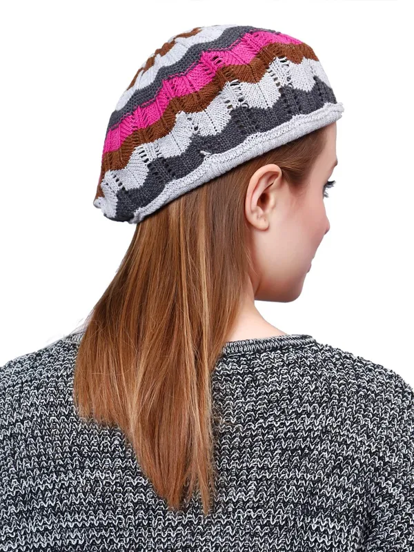 Grey_Woolen_Beret_For_Women